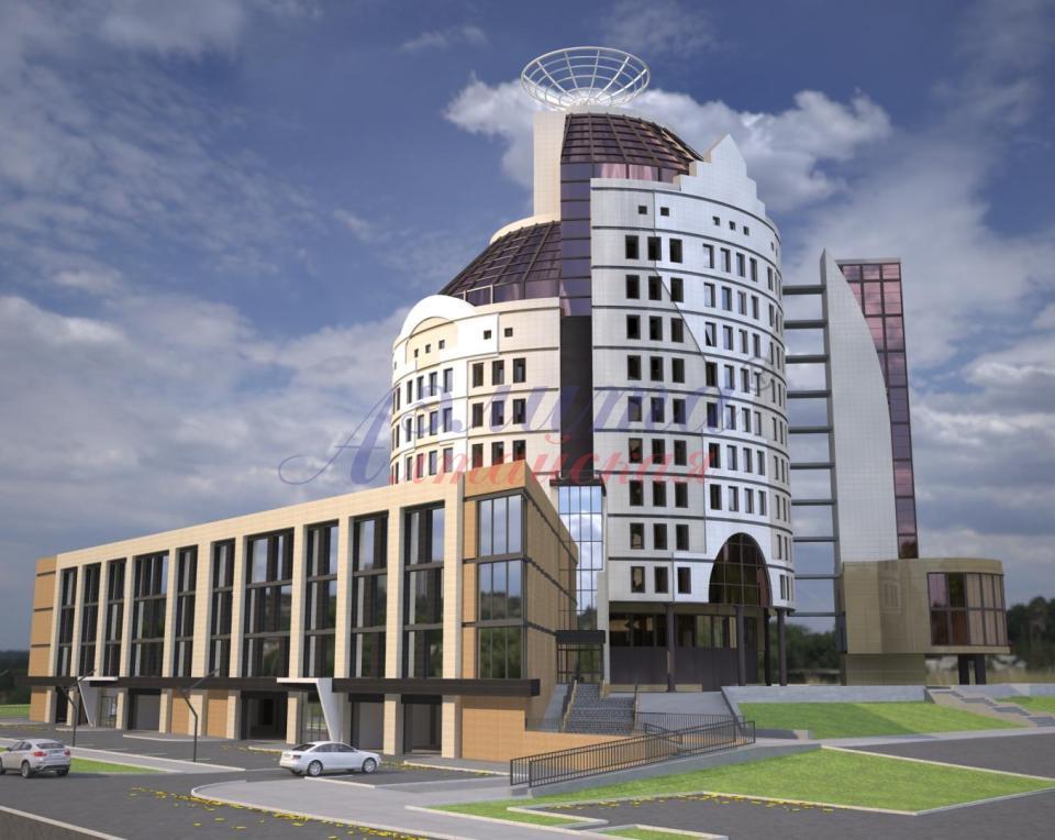 Новый бизнес-центр в самом центре Барнаула рядом со зданием налоговой