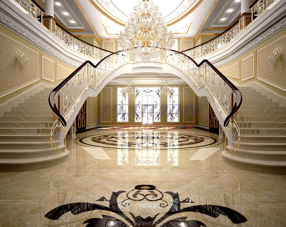 Дворец на Алтае — частная резиденция представительского уровня в элитном поселке Фирсова Слобода